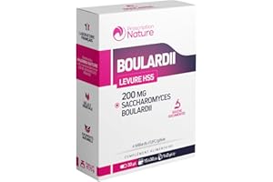 Prescription Nature - BOULARDII 30 - Complément Alimentaire Probiotique - Saccharomyces Boulardii - Gélule Végétale, Souche Documentée - Fabrication Française - 30 Gélules