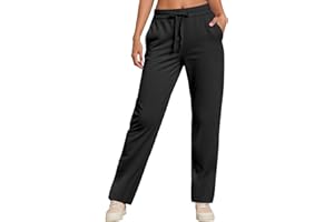 GENERIC Pantalon décontracté taille haute pour femme - Taille haute - Taille élastique - Confortable - Pour un usage quotidien - Automne et hiver - Pantalon décontracté pour femme