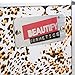 Beautify Professional Large Faux Leopard Print Aluminium 8 compartment Beauty Box Cosmetics & Make Up Case