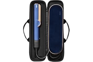 Yuhtech Torba Kompatybilna z Dyson Airstrait, Prostownica do Włosów (Wersja UE), Ulepszona Pojemność, Etui Podróżne, Czarny, Nowoczesny