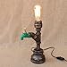 Produktbild Tischleuchte Industrial Retro Eisen Kunst Wasser Rohre Tischlampe Vintage Loft Kreative Schreibtisch Licht für Wohnzimmer Schlafzimmer Bar Hall Pub Büros Cafe Ambiente Dekoration Nachttisch Schreibtisch Lampe , D