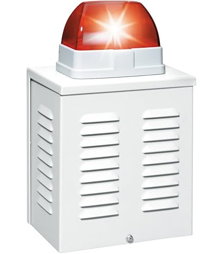 Alarmsysteem Led flitser sirene met noodstroom voor buiten Alarmsysteem Led flitser sirene met noodstroom voor buiten