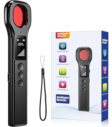 Rilevatore GPS Rilevatore Telecamere Nascoste Kssvzz - 5 Livelli Sensibilità, Anti-spia, Per Hotel, Uffici E Case Controllo Privacy Hotel Ufficio