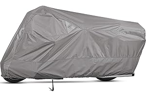 Dowco Guardian 51614-07 WeatherAll Plus Indoor/Outdoor Waterproof Motorcycle Cover: Grey, Adventure Touring