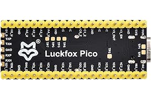Waveshare LuckFox Pico Plus RV1103 Linux Micro Development Board Integrates ARM Cortex-A7/RISC-V MCU/NPU/ISP Processors With Ethernet Port