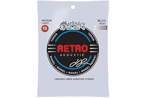 Martin Strings Retro Monel - LJ's Choice Medium/Light (13-56)