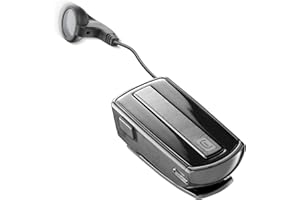 CELLULARLINE Cellular Line BTCLIPARDP Oreillette Bluetooth Noir, Argent