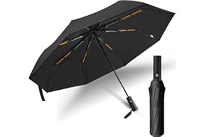 OXTXO Compact Travel Umbrella - Windproof and Strong Mini Umbrella with Automatic Folding, UPF>50+ UV Resistance, Perfect for Rain and Sun, Lightweight & Portable