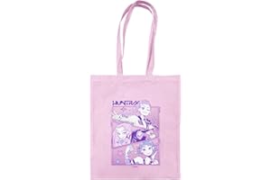 Pyramid International K-POP DEMON HUNTERS (HUNTRIX) LIGHT PINK TOTE BAG – Reusable Eco-Friendly Tote Bag for Shopping, Work, or Everyday Use