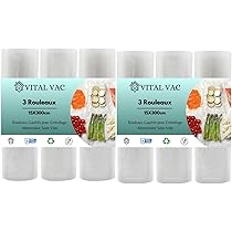 Rouleau Sous Vide Alimentaire VITAL VAC 28 X 500 Cm Pour