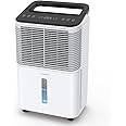 CONOPUPlus 16L/Day Ultra-Quiet Dehumidifier for Bedroom, Intelligent Central Control, Auto Mode, Humidity Indicator Light, 24H Timer, Laundry Drying, Effective & Powerful Home Dehumidifiers