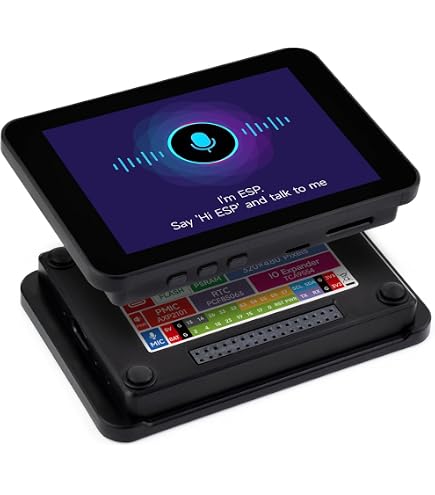 Waveshare ESP32-S3 3.5 Pouces IPS Touch LCD + Boîtier + Caméra OV5640 – Développement WiFi Bluetooth