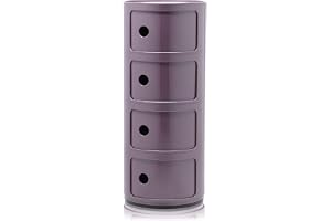 Kartell Componibili, 4 element, violett, rund bas