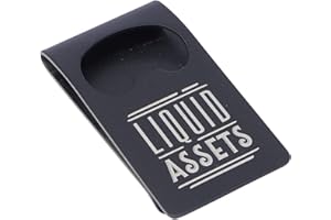 CGB Giftware | 2 in 1 Beer Bottle Opener and Metal Money Clip | Gift Boxed | Gift for Him | Cash Notes Clip Holder | Dapper Chap | GB05069