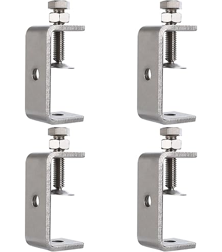 2 Morsetti A C In Acciaio Inox 304 - Serraggio Regolabile 15-60mm Per Falegnameria E Saldatura - Foto 3