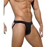 Casey Kevin Jockstrap Men's Sexy Thong Underwear String Thong Silky Touch