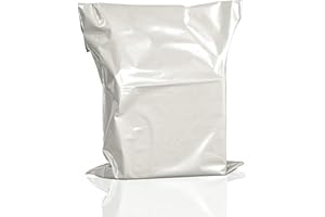 ARPAN Weiße Versandtaschen aus Kunststoff, selbstklebend, 55,9 x 76,2 cm, 100 Stück, PM-W22 x 30 x 100