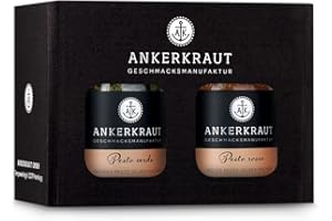 ‎ANKERKRAUT Ankerkraut Nudelparty Box, Pesto Rosso und Pesto Verde im Korkenglas