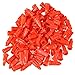 Produktbild 100pcs Plastikspritze Ausgabespitze Caps orange Klebstoffe Kleber Craft Hobby