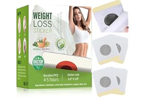 Chinoxia 120Pcs Weight Loss Patches, Herbal Belly Slimming Detox Patch for Fat Burning, Appetite Suppressant for Weight Loss, 0.1 kilograms