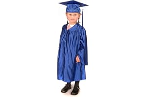 EVS EVESS Children's Nursery Graduation Gown and Cap - Shiny