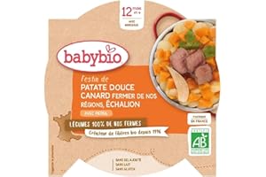 Babybio patate douce et canard 230gr