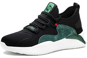 ALOFME Sicherheitsschuhe Herren Damen S3 Leicht Sommer Arbeitsschuhe Schutzschuhe mit Stahlkappe