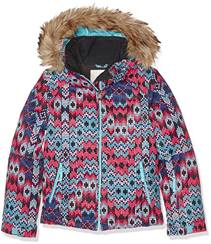 Roxy ERJTJ03053-KVJ9_S,Chaqueta de Nieve Para Niñas , Multicolor (mlr2) , XXL