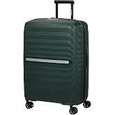 Samsonite Neo Flux Large Trolley Case, 68 cm | Jungle Green, Expandable Hardcase, 68H x 47W x 32D cm, 86/96 L, 3.4 kg, with T