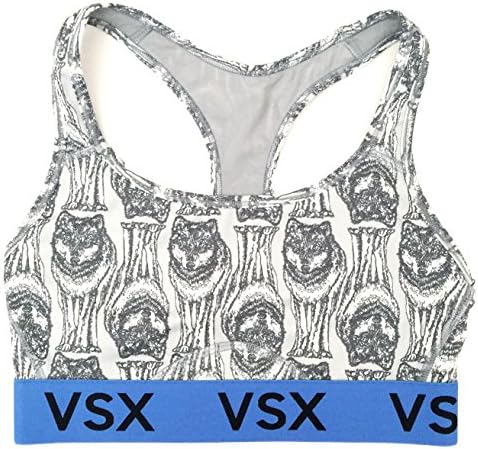 VSX Victoria's Secret New Womens Sports Bra Bralette - Wolves (Small)