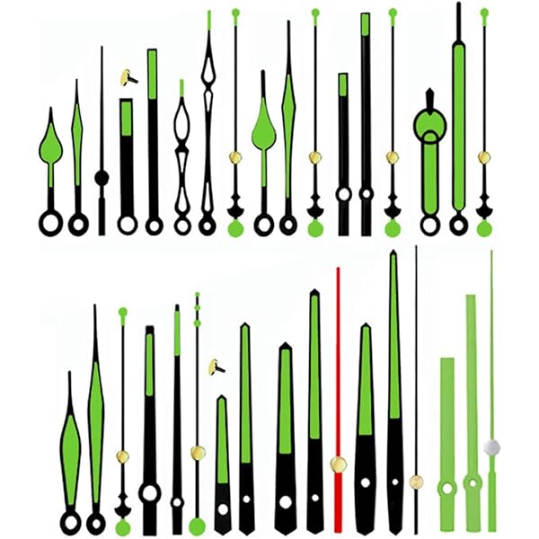 Numeri Tavoli Ristorante 3 Mécanismes Horloge Quartz + 6 Kits Aiguilles - Mouvement Silencieux DIY Kit Bricolage Horloge DIY