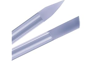 Empujador de cutículas de cristal Bona Fide Beauty, 1 pieza (azul) Removedor de cutículas de cristal