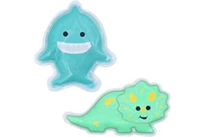 melii Gel Ice Packs for Toddlers & Kids, 2 Pack, Keep Lunches and Snacks Cool, Soothe Boo-Boos, Reusable