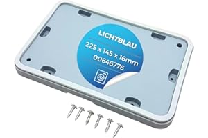 Lichtblau Wartungsklappe 646776 für Wärmepumpentrockner I Serviceklappe passend für Bosch, Siemens, Balay, Constructa, Gaggenau, Koenic & Pitsos I Reparatursatz Wäschetrockner I Ersatzteile Trockner