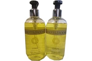 ABBOT&BROOME Abbott&Broome Handwash Set 2 x 300 ml Citrin im Spender (mit Citrusöl und Tymianextrakt)