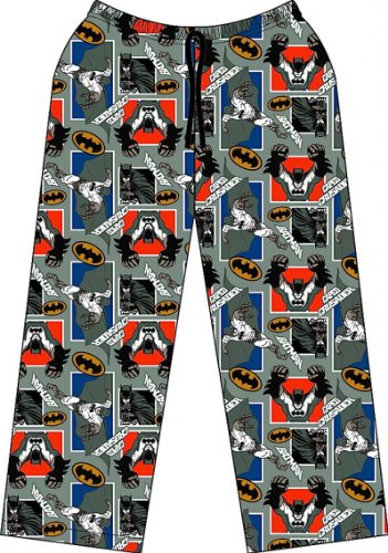 TopsandDresses - Bas de pyjama -  Fille -  Gris - Batman - 11 ans