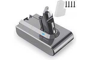 BUTUREPRE 6, 000Ah Akku für Dyson V6,Ersatzakku für Dyson V6 Lithium Ionen V6 DC62 DC61 DC59 DC72 DC74 Dyson V6 Animal Staubsauger,Dyson V6 Handstaubsauger-Reihe für Dyson V6