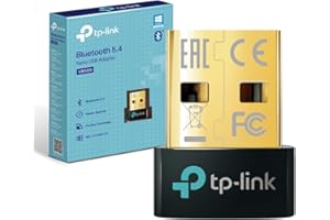 TP-Link UB500 Bluetooth 5.3 USB Adapter, Mini Size for Computer, Laptop, Headphones, Speaker, Keyboard, Compatible with Windows 11/10/8.1/7, Multicolor
