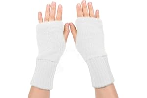 AffeGifts Fingerlose handschuhe damen, Niedlicher Plüsch armstulpen damen armwärmer handwärmer für Frauen Mädchen, die Schreiben lernen Schreiben Schreiben Fahren Indoor und Outdoor arbeiten