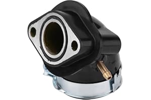 GUGXIOM Scarico di Aspirazione, 100% Nuovo di Zecca Scarico Collettore di Aspirazione Carburatore Carb Collettore di Aspirazione Collettore di Aspirazione Adatto per GY6 125CC 150CC