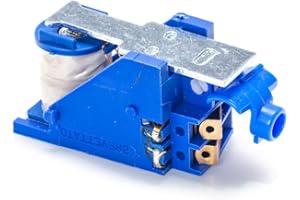 CISA 107120001, grupo bobina para cerradura eléctrica serie 1116XX y 1117XX, tensión 12 V CA, mano derecha, soporte de nailon azul