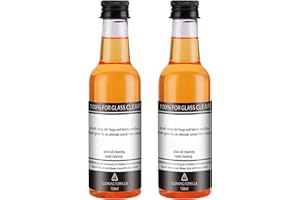 CHENRI Glass Oil Film Remover, Car Glass Polishing Degreaser, Car Window Glass Oil Film Cleaner, Car Glass Polish, Car Window Cleaner, Universal Glass Cleaner for Window, Windscreen and Mirrors (2PCS)