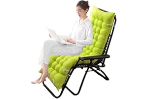 UYEOCO Coussin Chaise Longue Extérieur 48*125/155/170CM Coussin De Chaise Longue De De Jardin，Coussin Transat Jardin,Coussin Bain De Soleil,Coussin Chaise Longue Pliable,Coussin De Jardin Extérieur ( Color :