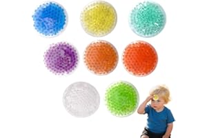 HI FINE CARE Paquete De Hielo Pequeño, Paquete Frío Para Lesiones, Compresa Fría De Paquete De Hielo En Gel, Paquete Frío Caliente Reutilizable, 4 Unidades (8 piezas)