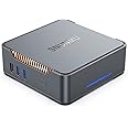 SNUNMU Mini PC,8 GB RAM 256 GB ROM Intel Celeron J4125, Windows 10 Pro Mini computer desktop Supporto 4K UHD, uscita HDMI + V