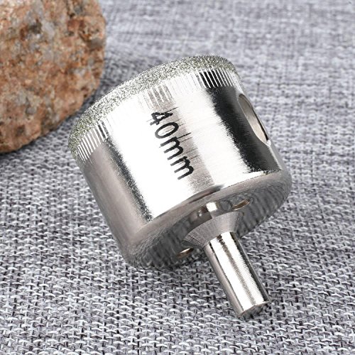 SOLEDI Glasbohrer Set Diamantbohrer Hohlbohrer Lochsäge Bohrkrone Fliesenbohrer 15 Stück - 6