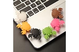 Yomiro Organizer a Clip per Cavo, Gestione del Cavo, Supporto per Cavo, Fermacavi Multifunzione Adesivo, Cable Management, Accessori Scrivania (Granchio)