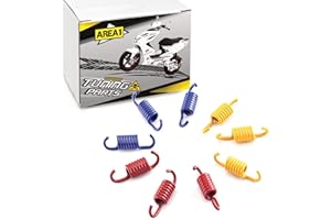 ‎AREA1 Area1 Tuning Kupplungsfern Abstimmset für 50ccm Motoroller mit 107mm Kupplung wie z.B. Speedfight 2 3 4 Jetforce Runner TPH NRG Zip GY6 Agility Aerox Nitro Jog SR 50 R F10 F12 F15 RS450 ET2 BWsLiberty