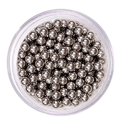 TOTALLY ADDICT KV70121 Billes nettoyantes pour Carafe à décanter Inox Argent 4,50 x 4,50 x 2,50 cm
