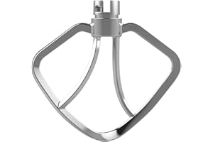 Aucma Batidora plana de teflón para batidora Aucma 6.2L SM-1518Z y SM-1518N